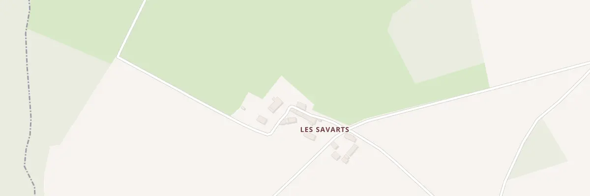 Plan du 8 Les Savarts à Rozoy-Bellevalle