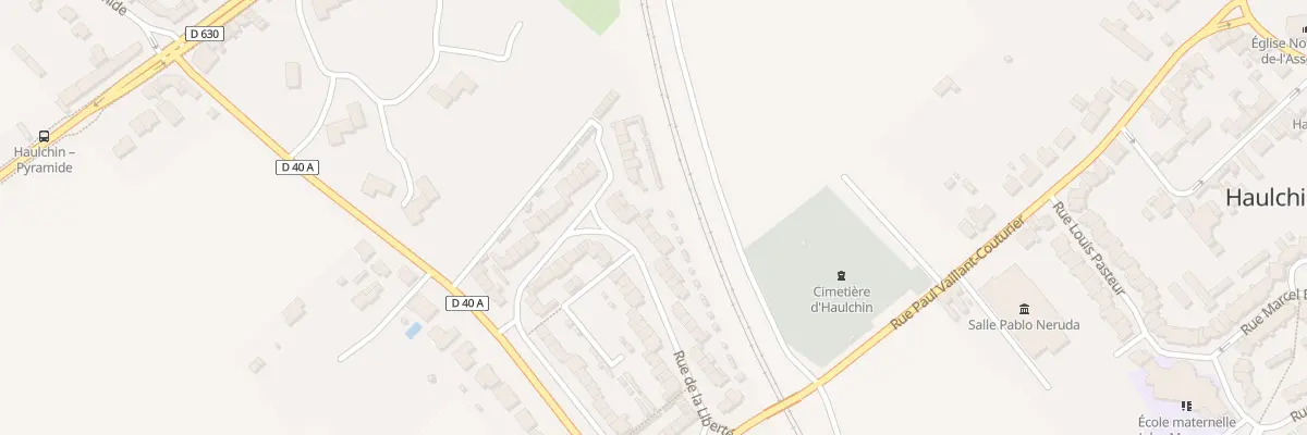 Plan du 32 Rue de la Liberte à Haulchin
