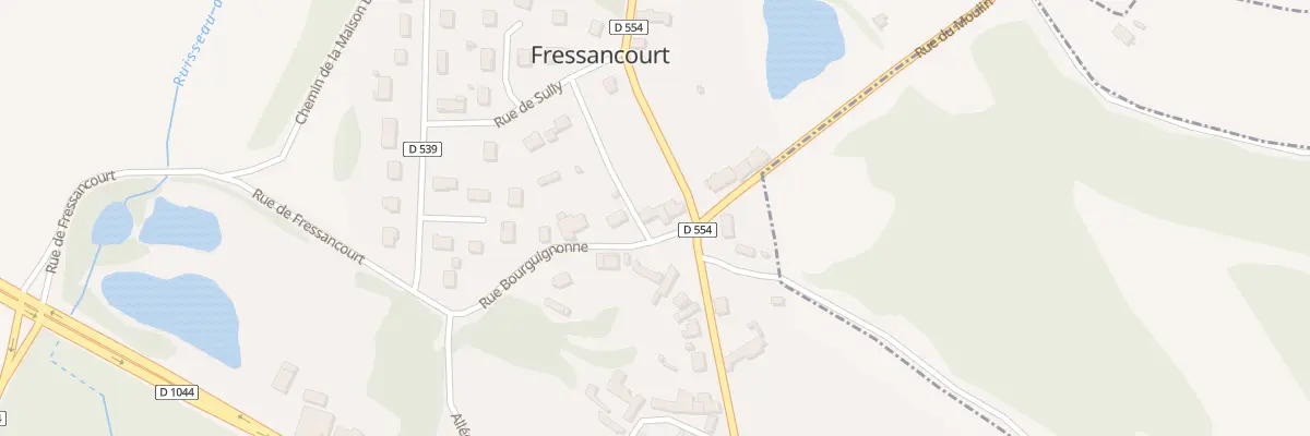 Plan du 2 Rue Bourguignonne à Fressancourt