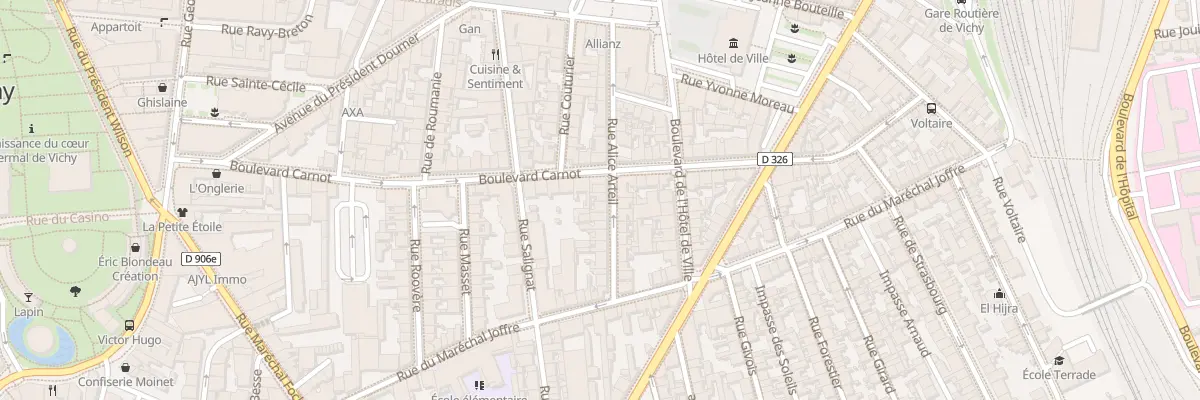 Plan du 19 Rue Alice Arteil à Vichy
