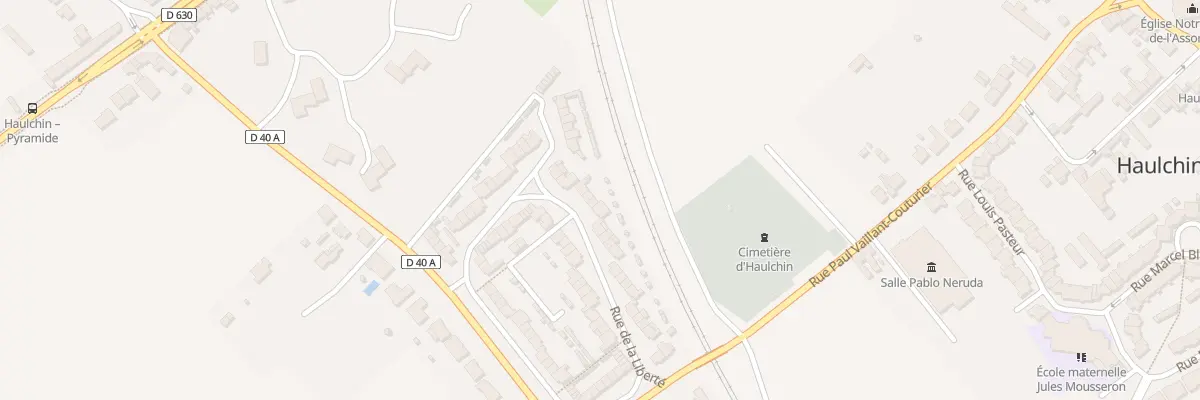 Plan du 28 Rue de la Liberte à Haulchin
