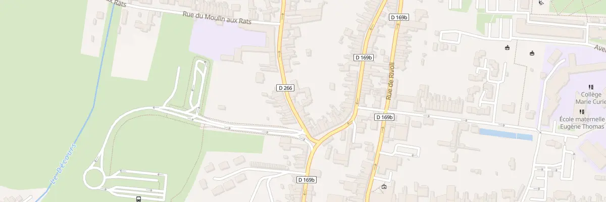 Plan du 16B Rue des Fèves à Saint-Amand-les-Eaux
