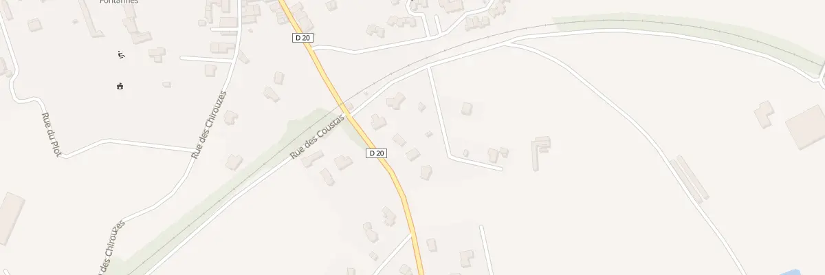 Plan du 17 Rue de la Gare à Fontannes