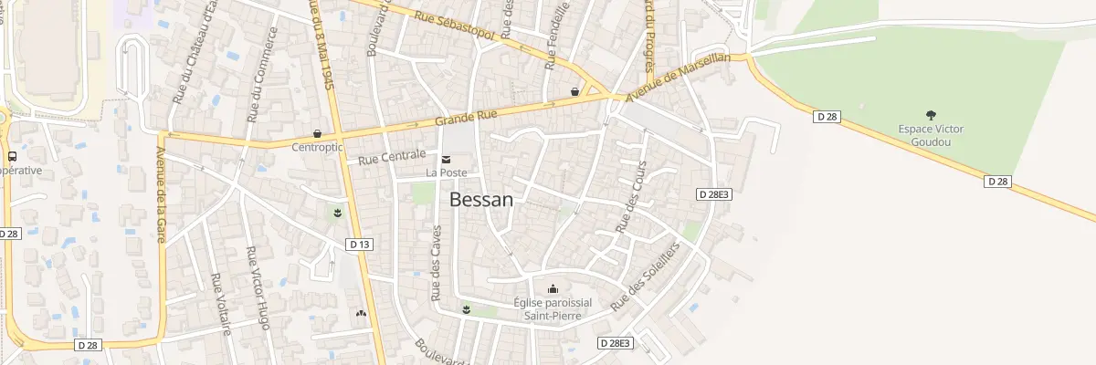 Plan du 8 Rue des Fours à Bessan