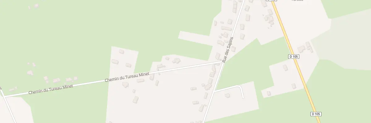 Plan du 109 Che du Tureau Minet à Neuilly-le-Réal