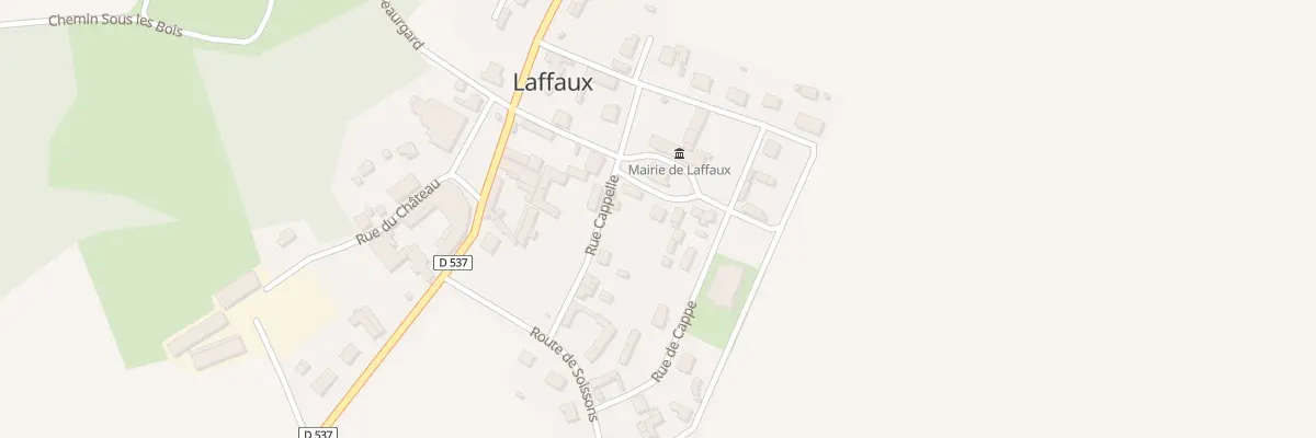 Plan du 4 Pl Cholon à Laffaux