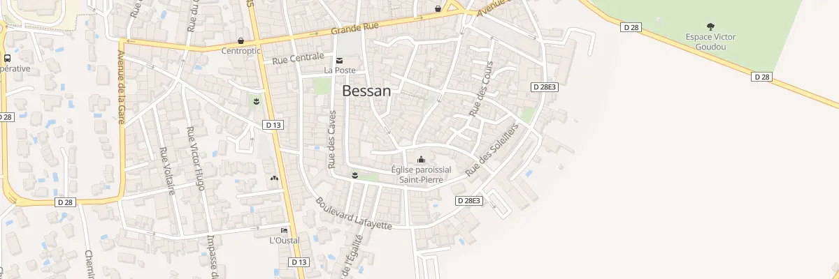 Plan du 1 Rue de la Breche à Bessan