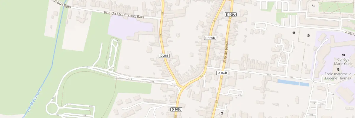 Plan du 18 Rue des Fèves à Saint-Amand-les-Eaux