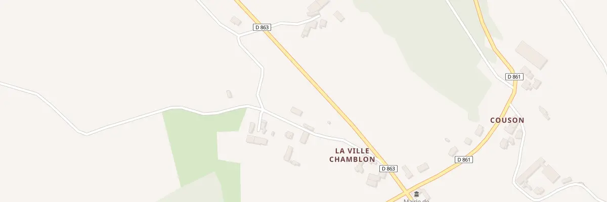 Plan du 4 La Ville Chamblon à Montfaucon