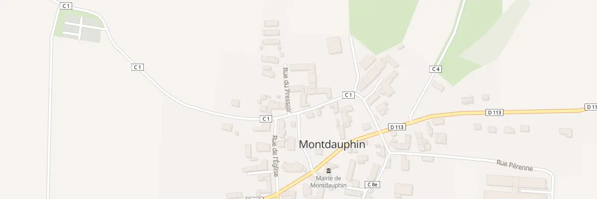 Plan du 5 Rue des Vignes à Montdauphin