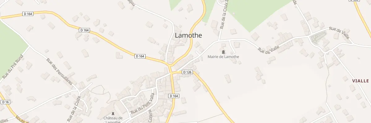 Plan du 5132 Le Bourg à Lamothe