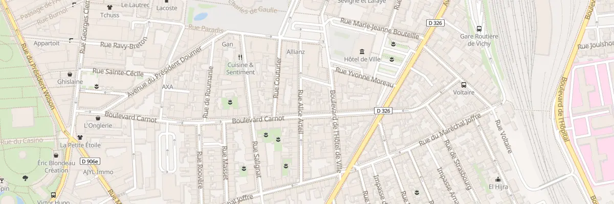 Plan du 26 Rue Alice Arteil à Vichy
