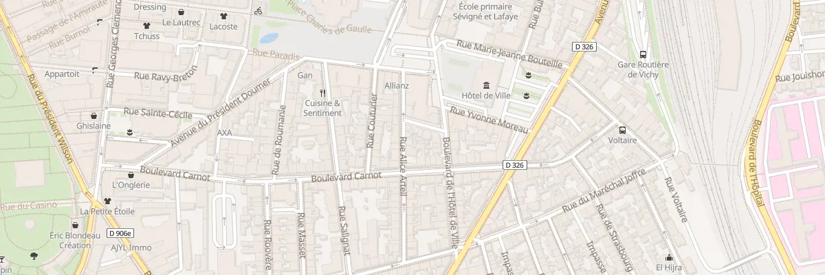 Plan du 30 Rue Alice Arteil à Vichy