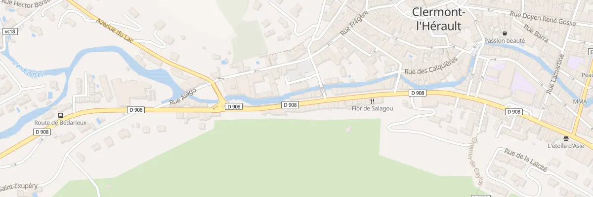 Plan du 1 Bd Ledru Rollin à Clermont-l’Hérault