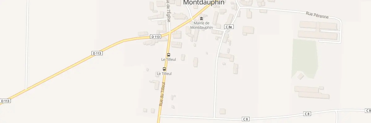 Plan du 1 Rue du Tilleul à Montdauphin
