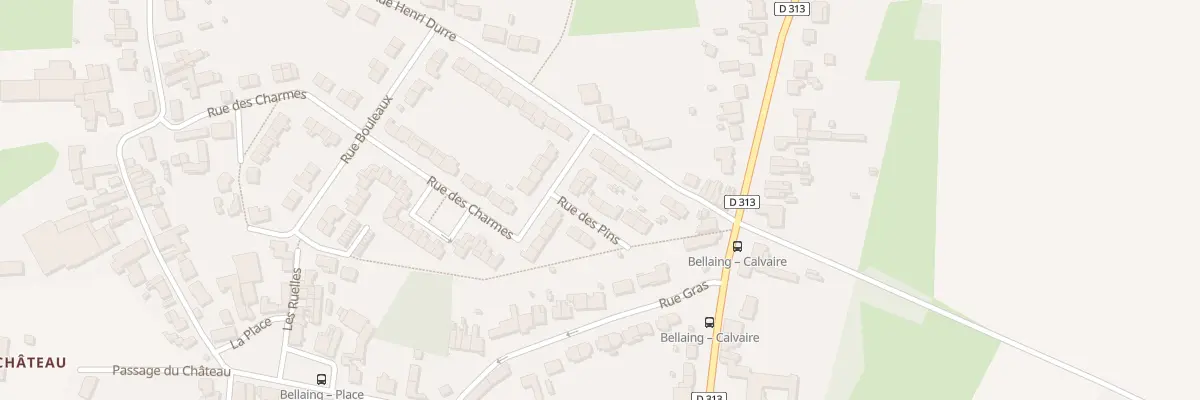 Plan du 5 Rue des Pins à Bellaing