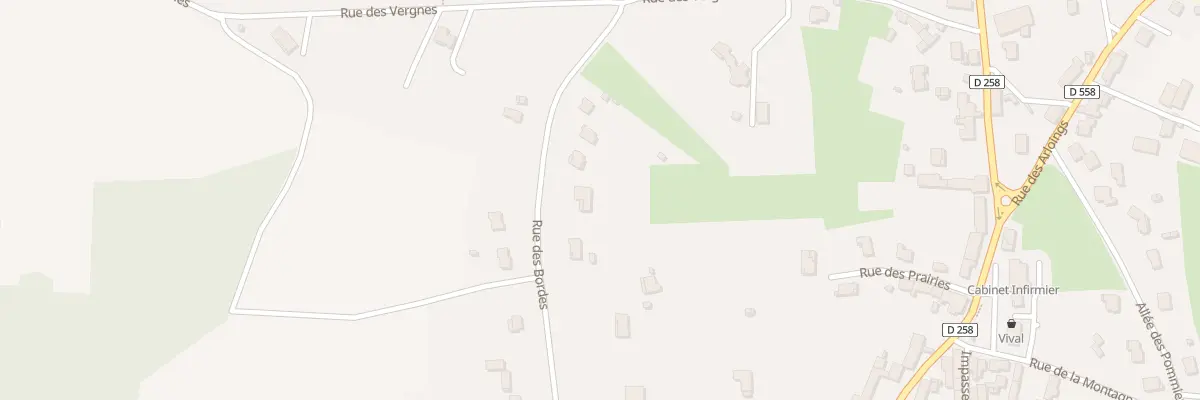 Plan du 11 Rue des Bordes à Creuzier-le-Vieux