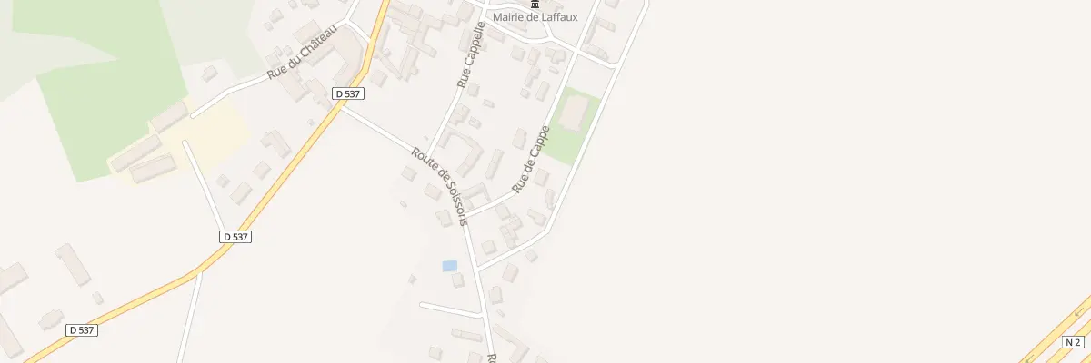 Plan du 7 Rue de Cappe à Laffaux