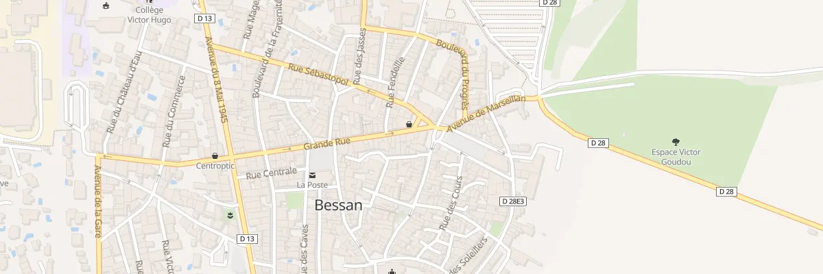 Plan du 3 Grand Rue à Bessan
