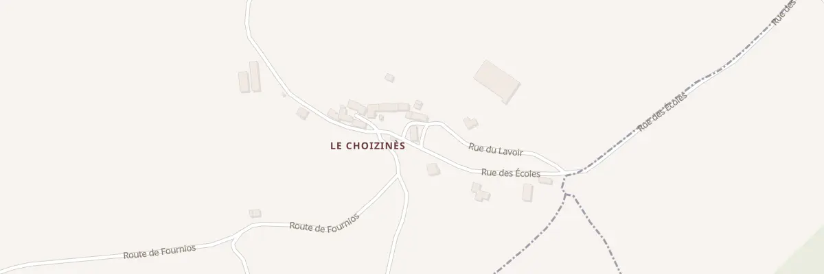 Plan du 5087 Choisinets à Saint-Gal