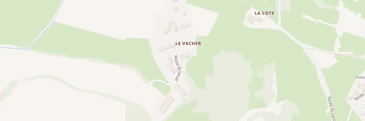 Plan du 211 Le Vacher à Saint-Jean-des-Ollières