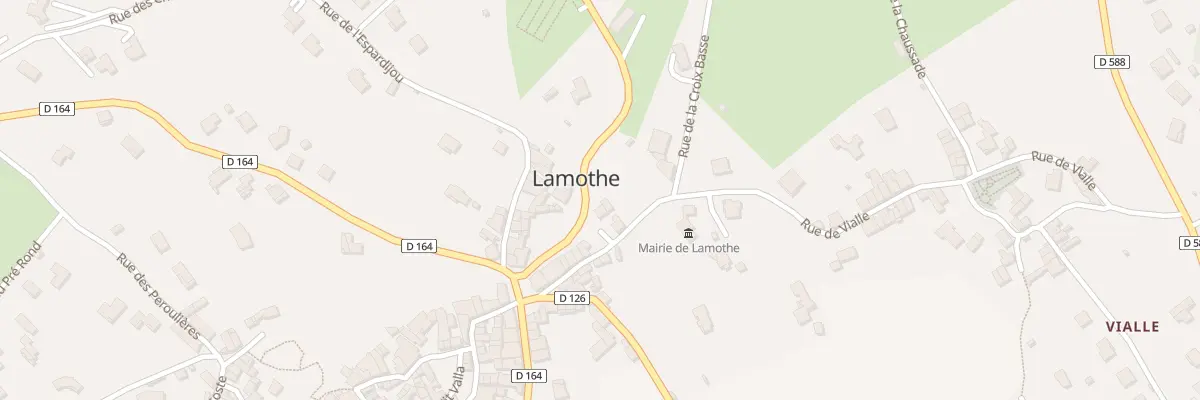 Plan du 6 Rte d’Agnat à Lamothe
