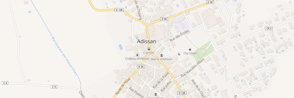 Plan du 10 Av Jean Moulin à Adissan