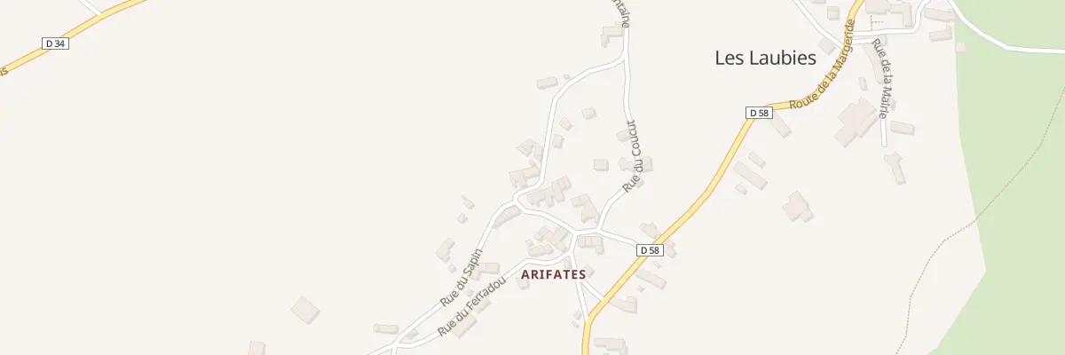 Plan du 5091 Arifates aux Laubies