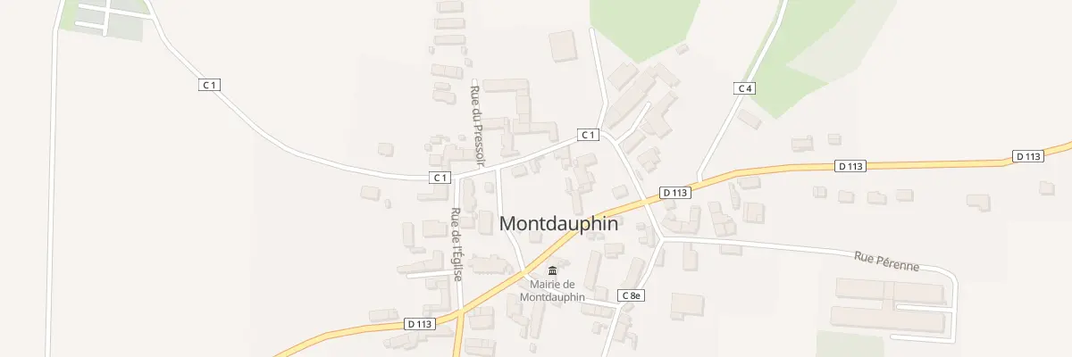 Plan du 2 Rue des Vignes à Montdauphin