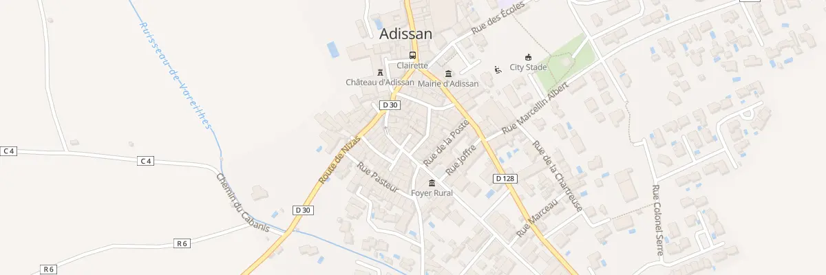 Plan du 3 Imp de la Mairie à Adissan