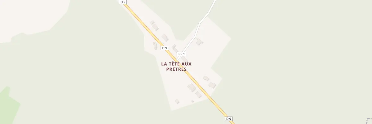 Plan du 9 La Tete aux Pretres à Trois-Vèvres