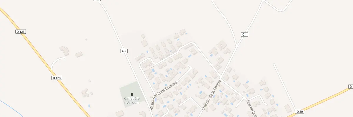 Plan du 15 Rue Focras de Laneuville à Adissan