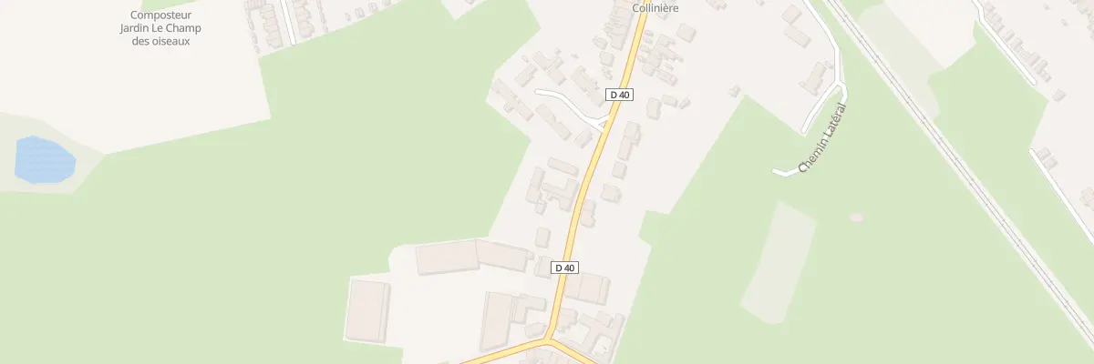 Plan du 590 Rue de la Collinière à Saint-Amand-les-Eaux
