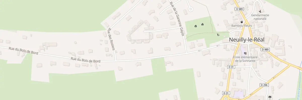 Plan du 17 Rue du Bois de Bord à Neuilly-le-Réal
