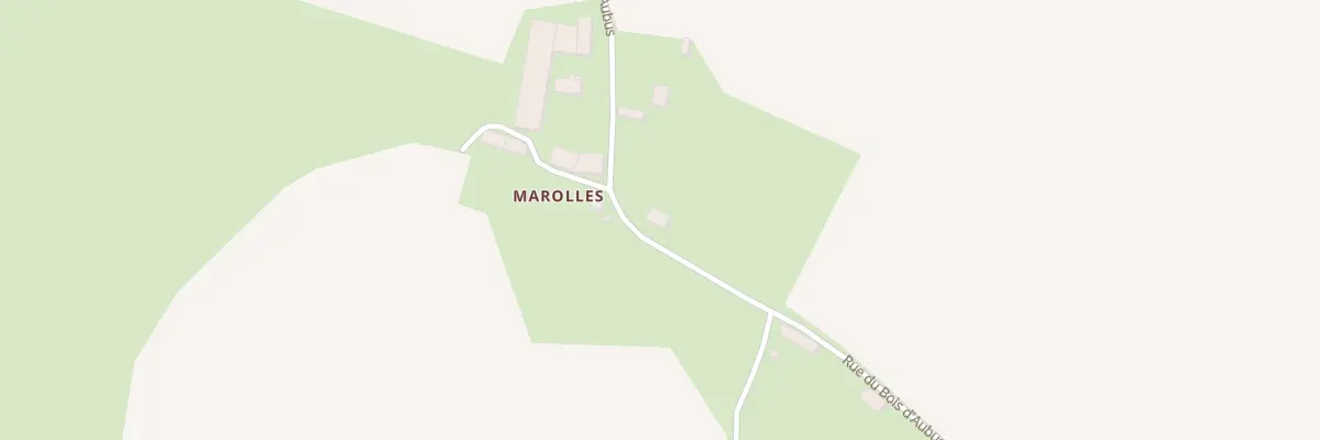 Plan du 64 Marolles à Oulon