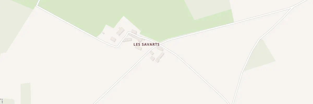 Plan du 5 Les Savarts à Rozoy-Bellevalle