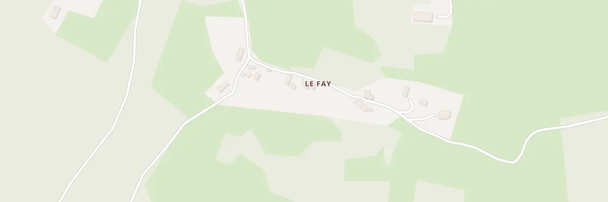 Plan du 5097 Le Fay à Égliseneuve-des-Liards