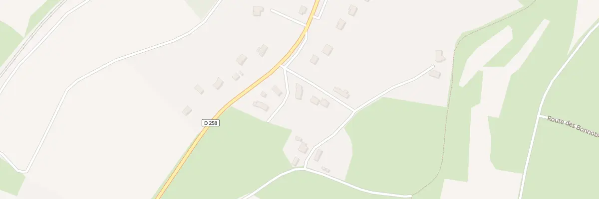 Plan du 1 Imp des Bartaux Nord à Saint-Germain-des-Fossés