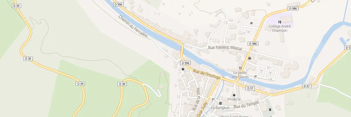 Plan du 5 Rue du Pont Vieux à Meyrueis