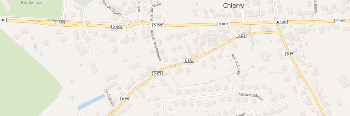 Plan du 5 Res du Castel à Chierry