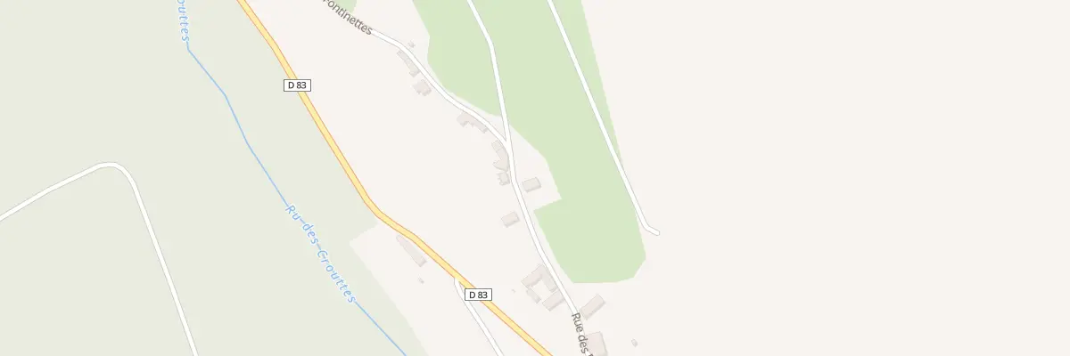Plan du 1 Rue des Fontinettes à Muret-et-Crouttes