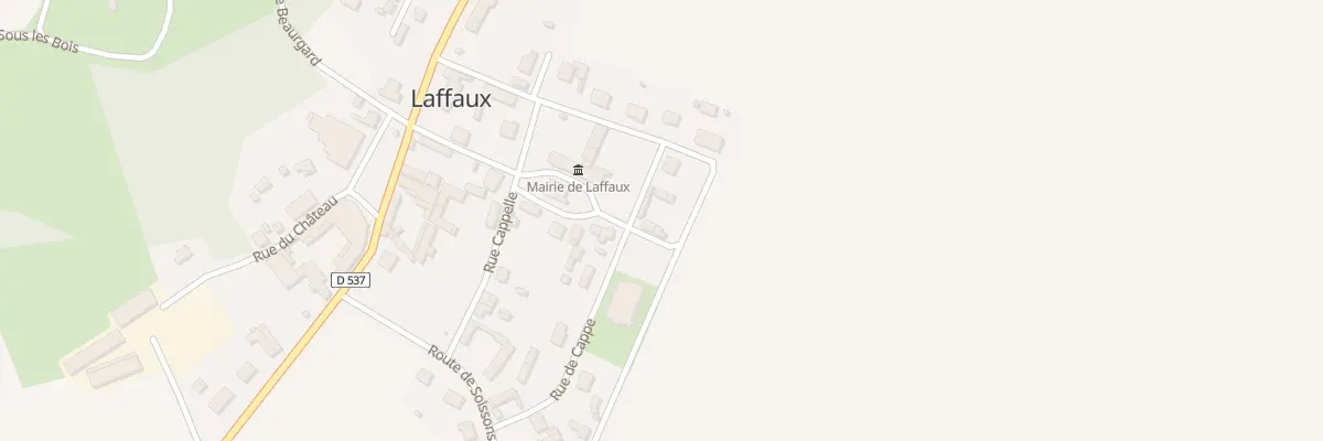 Plan du 9 Rue de Cappe à Laffaux