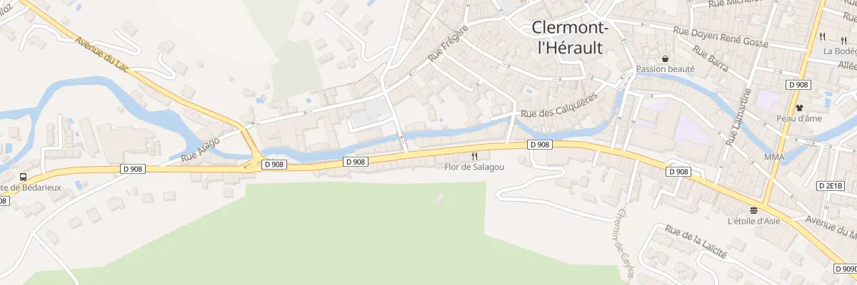 Plan du 9 Bd Ledru Rollin à Clermont-l’Hérault