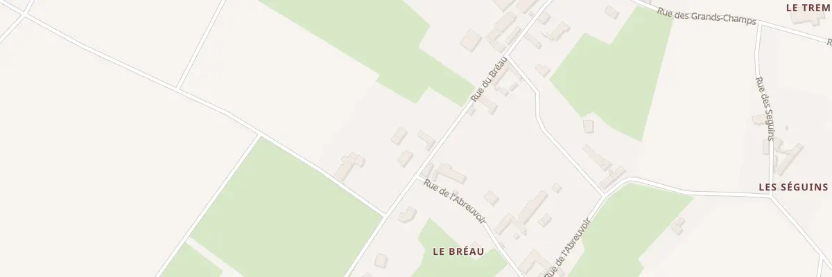 Plan du 30 Rue du Bréau à Lindry