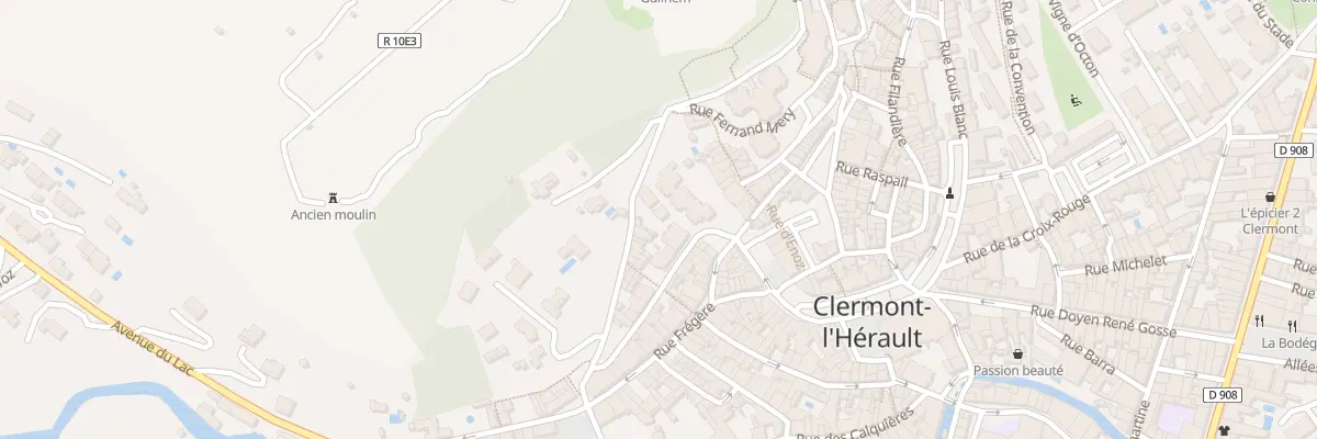 Plan du 16 Che de la Republique à Clermont-l’Hérault
