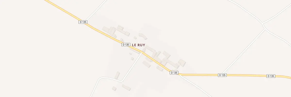 Plan du 3 Le Ruy à Voisines