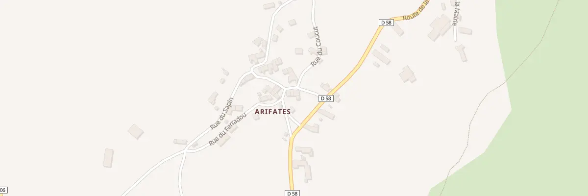 Plan du 5031 Arifates aux Laubies