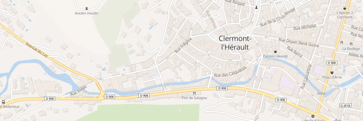 Plan du 10 Rue de la Fraternite à Clermont-l’Hérault