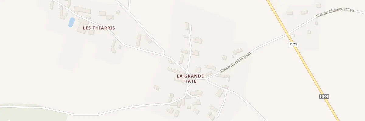 Plan du 10 Rte du Ru Bignon à Dixmont