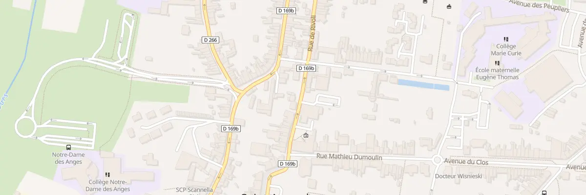 Plan du 17 Rue de Rivoli à Saint-Amand-les-Eaux